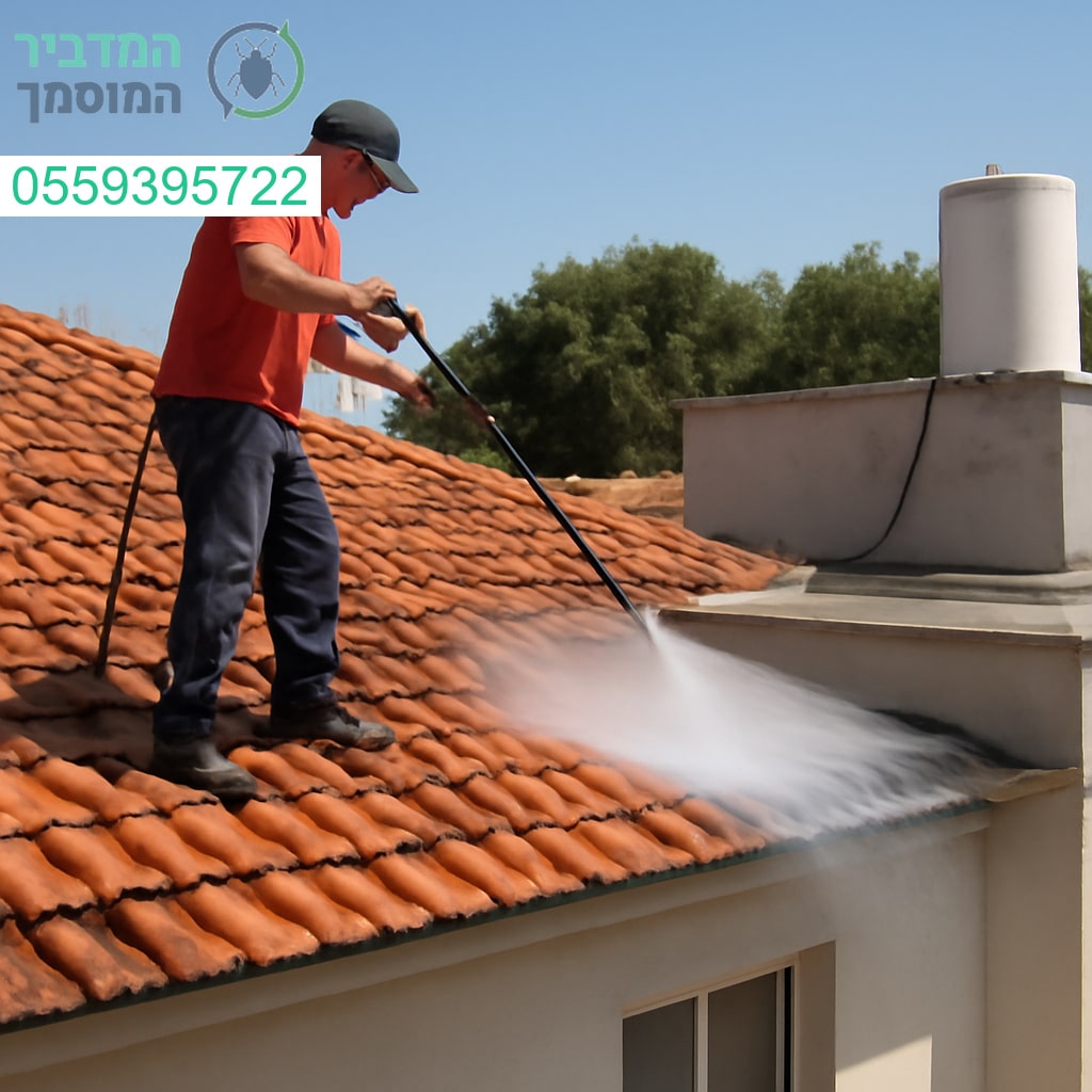 ניקוי גגות מקצועי בכפר יונה להחזרת המראה החדש והמבריק לגג שלכם