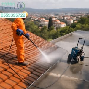 ניקוי גגות מקצועי ואיכותי במגדל העמק לשמירה על המראה והעמידות לאורך זמן