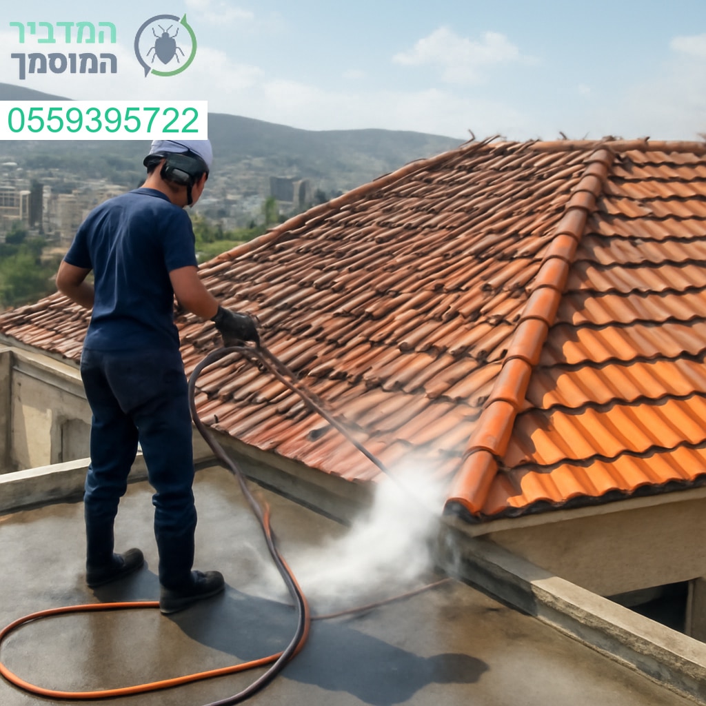 ניקוי גגות מקצועי במגדל העמק לתוצאה מבריקה ולמראה מחודש לאורך זמן