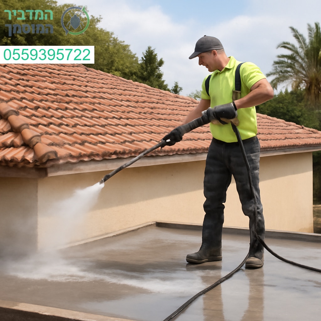 ניקוי גגות מקצועי בתל מונד לבתים נקיים ומרשימים עם תוצאה מושלמת