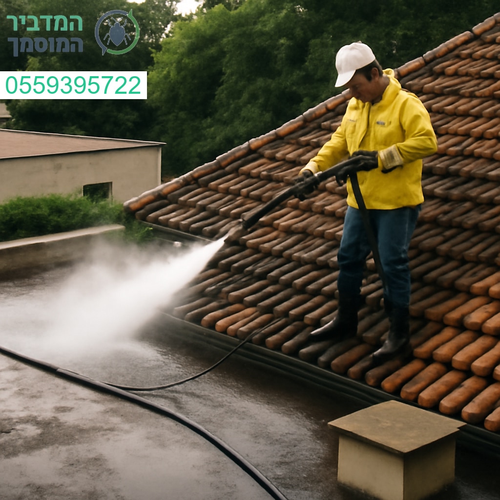 ניקוי גגות מקצועי בצורן קדימה לבתים נקיים ומרשימים עם תוצאות שמדברות בעד עצמן