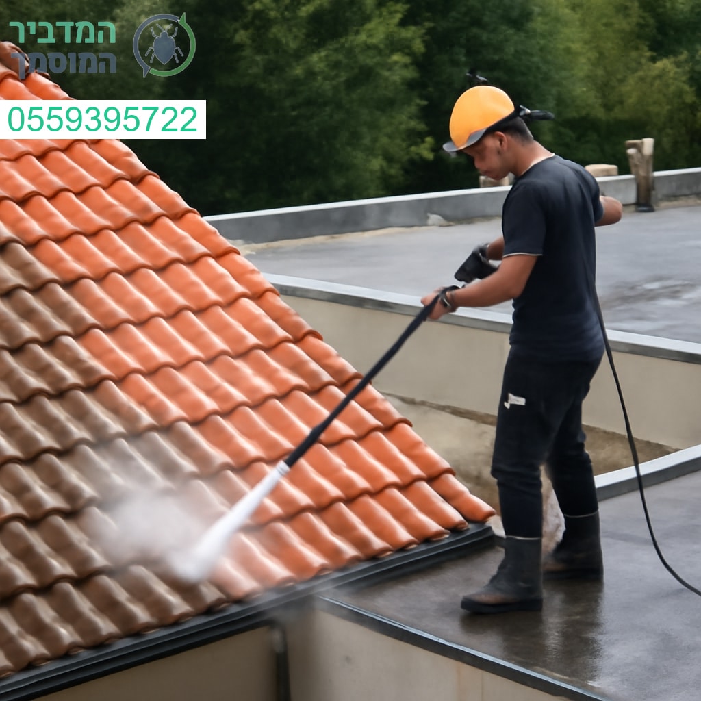 ניקוי גגות מקצועי בסטנדרטים הגבוהים ביותר לשמירה על מראה מושלם לאורך זמן