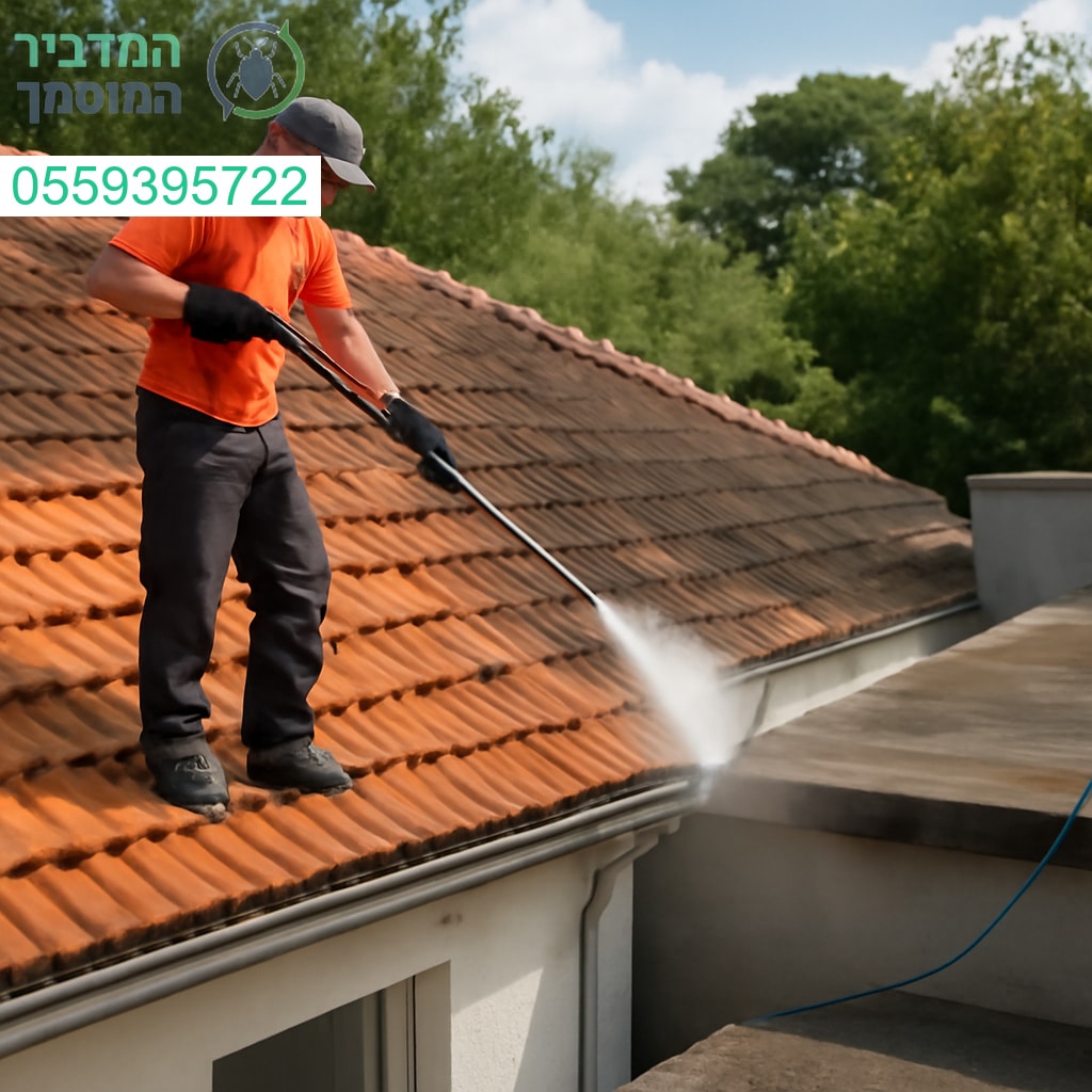 ניקוי גגות מקצועי בחדרה במהירות באמינות ובתוצאות שמדברות בעד עצמן