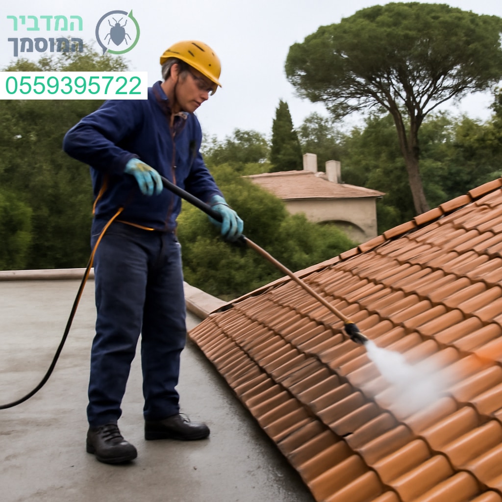 ניקוי גגות מקצועי בפרדס חנה כרכור עם ציוד מתקדם לתוצאה מושלמת