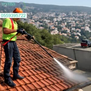 ניקוי גגות מקצועי בנוף הגליל לשמירה על מראה נקי ובטיחות מושלמת