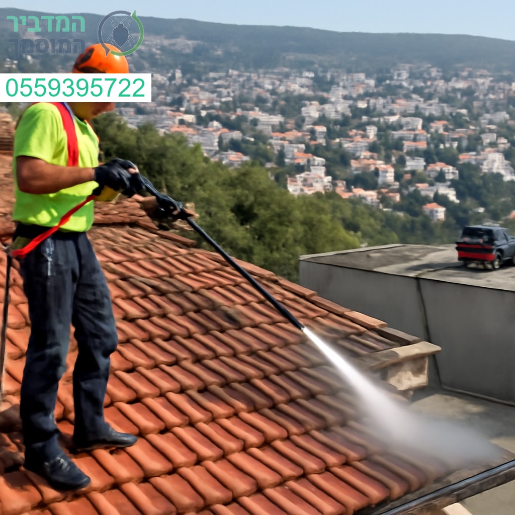 ניקוי גגות מקצועי בנוף הגליל לשמירה על מראה נקי ובטיחות מושלמת