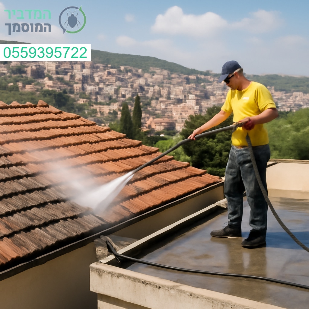 ניקוי גגות מקצועי בנוף הגליל לשמירה על מראה נקי ובריא לאורך זמן