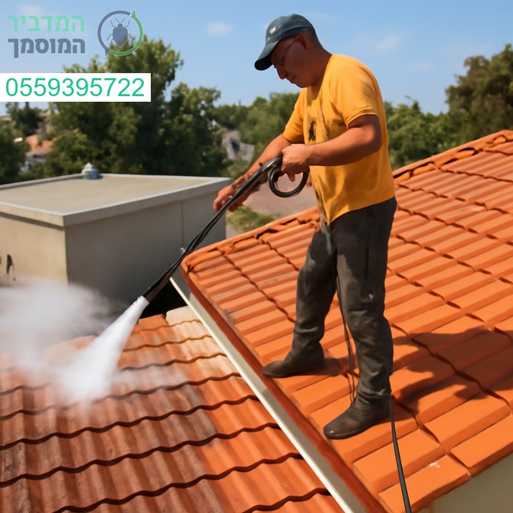 ניקוי גגות מקצועי בלוד עם ציוד מתקדם לתוצאה מבריקה ובטיחות מושלמת