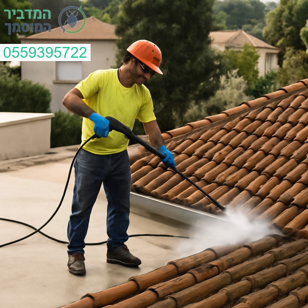 ניקוי גגות מקצועי בכפר סבא עם ציוד מתקדם לתוצאה מבריקה ובטוחה