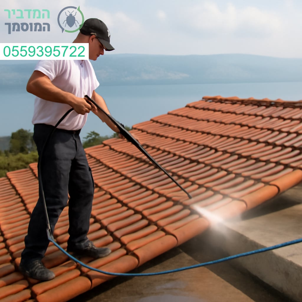 ניקוי גגות מקצועי בטבריה עם ציוד מתקדם לתוצאה מבריקה ובטיחות מירבית