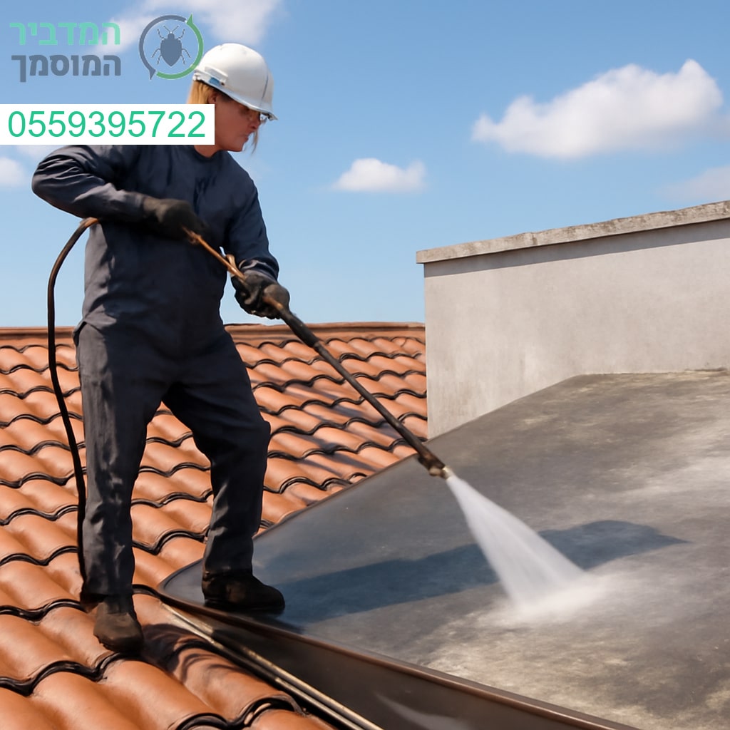 ניקוי גגות מקצועי בנתיבות לביצועים גבוהים ומראה מבריק לאורך זמן