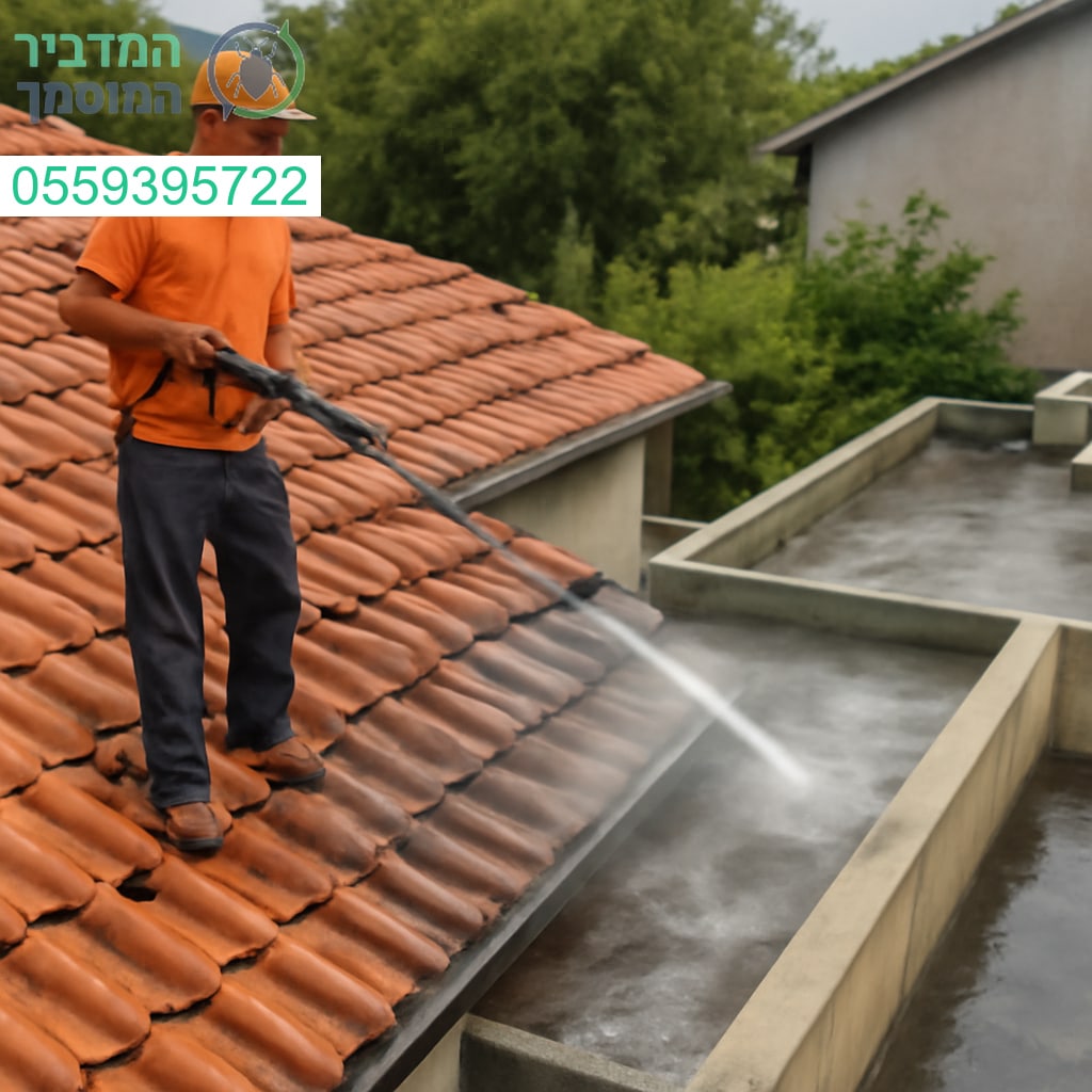 ניקוי גגות מקצועי בבית שאן עם ציוד מתקדם ותוצאה מבריקה לאורך זמן