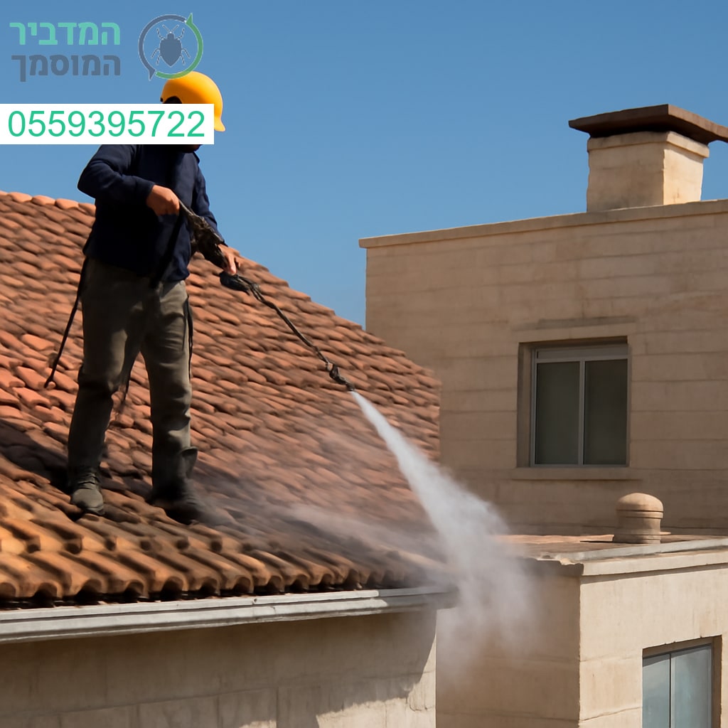 ניקוי גגות מקצועי בבית שמש לבתים מבריקים ולמראה חדש בכל עונה