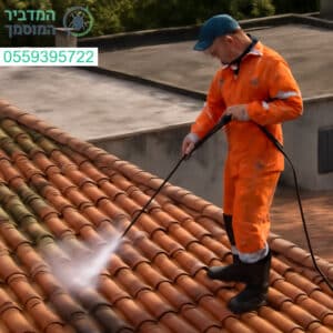 ניקוי גגות מקצועי באור יהודה לקבלת תוצאה מבריקה ואסתטית עם ציוד מתקדם ושירות ללא פשרות