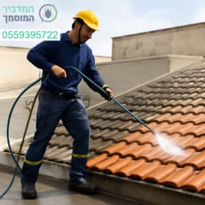 ניקוי גגות מקצועי בבאר יעקב עם ציוד מתקדם להברקה ולשמירה על אורך חיי הגג