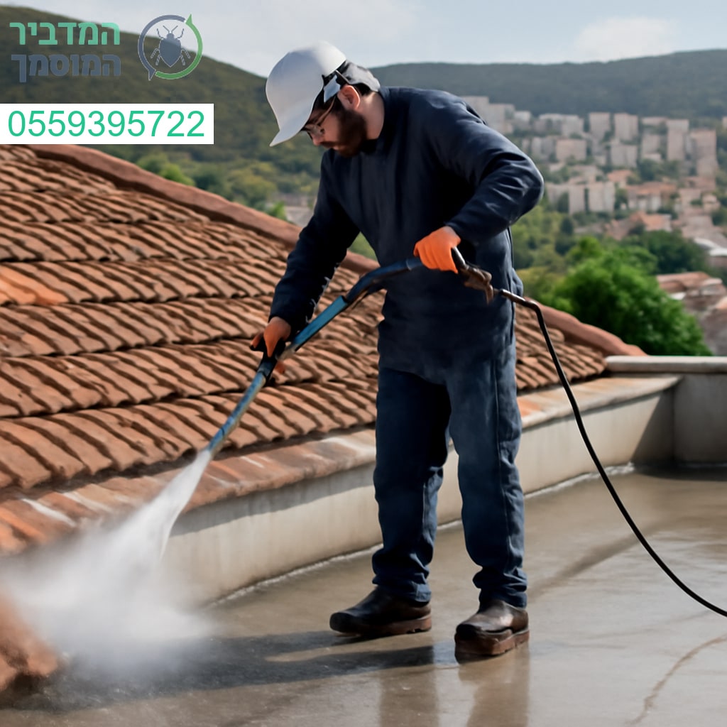 ניקוי גגות מקצועי בטירת כרמל לשיפור המראה ושמירה על המבנה ברמת גימור גבוהה