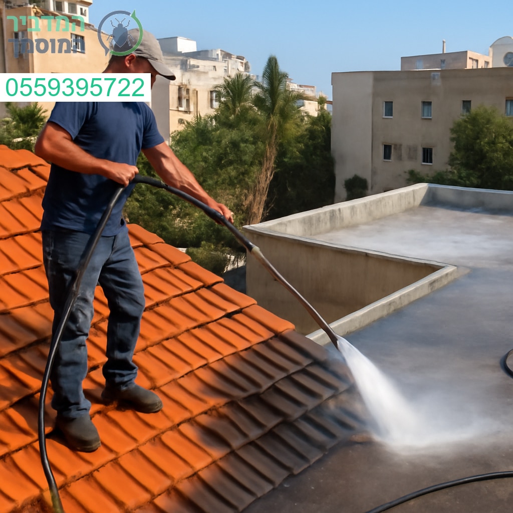 ניקוי גגות מקצועי בקריית גת לבתים פרטיים ובניינים עם תוצאה מבריקה ואיכות ללא פשרות