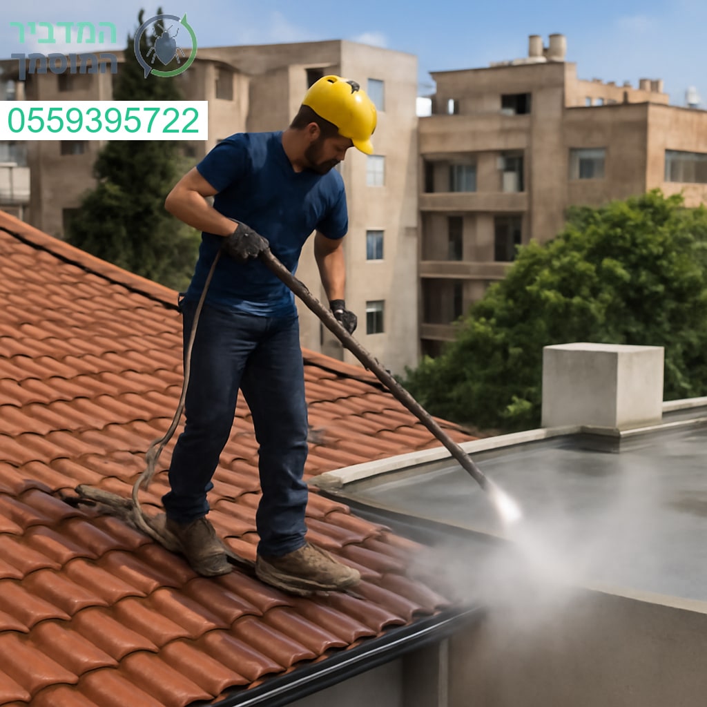ניקוי גגות מקצועי בגבעתיים לביצוע מושלם ושמירה על מראה נקי ומרשים