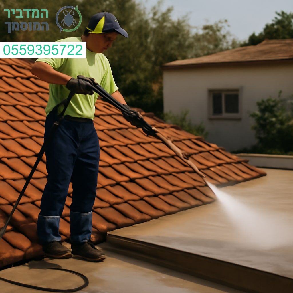 ניקוי גגות מקצועי באופקים לבתים מבריקים ושמורים לאורך זמן