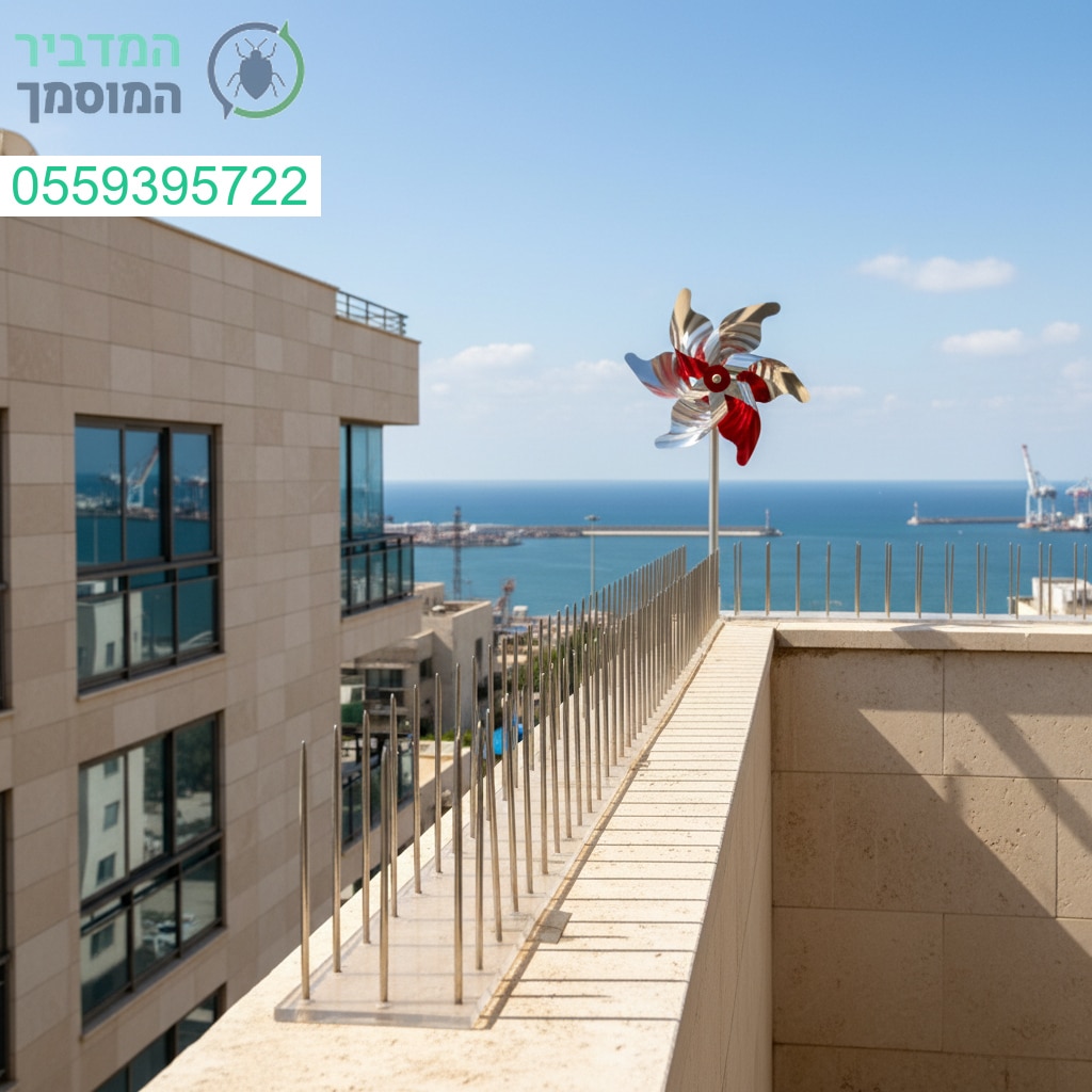 הרחקת יונים מקצועית באשדוד עם פתרונות מתקדמים לאורך זמן ובלי פשרות על המראה