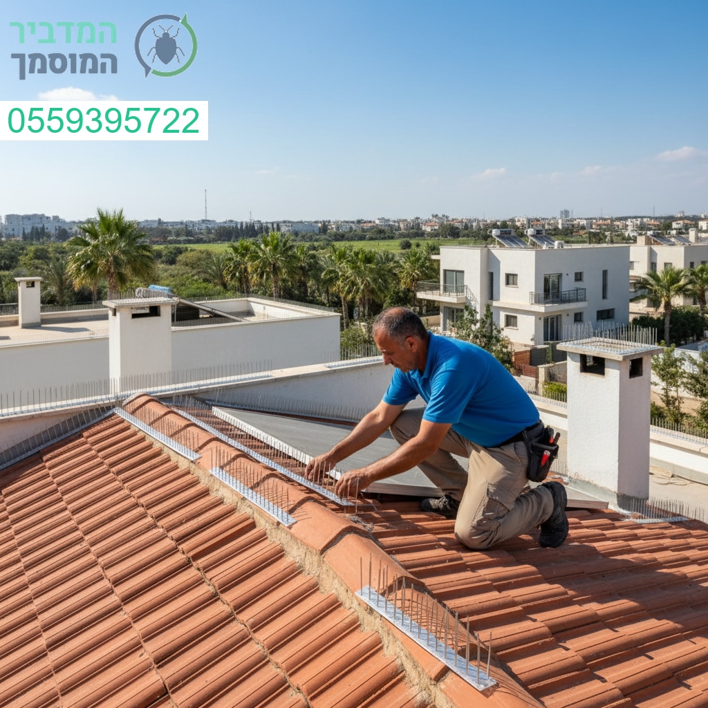 הרחקת יונים מקצועית בגן יבנה עם פתרונות מתקדמים ושירות ללא תחרות