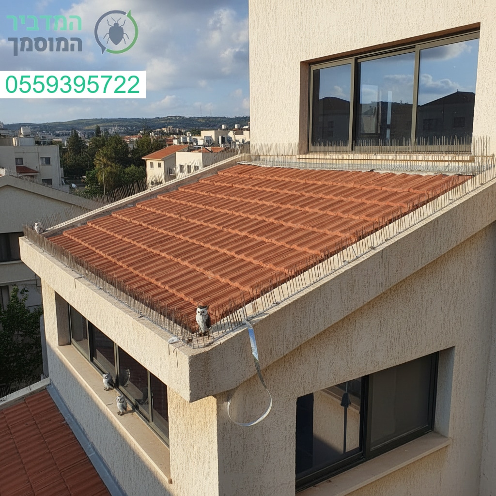 התקנה מקצועית של דוקרנים והרחקת יונים מתקדמת לבית בצורן קדימה כולל פתרונות יעילים בהתאמה אישית