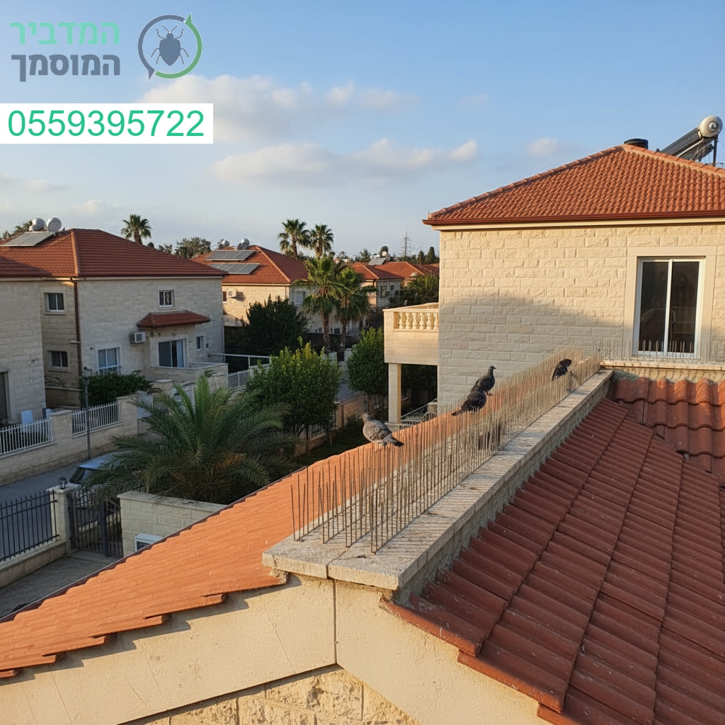 הרחקת יונים מקצועית בכפר סבא עם פתרונות יעילים ושירות אמין לבית נקי ושקט לאורך זמן