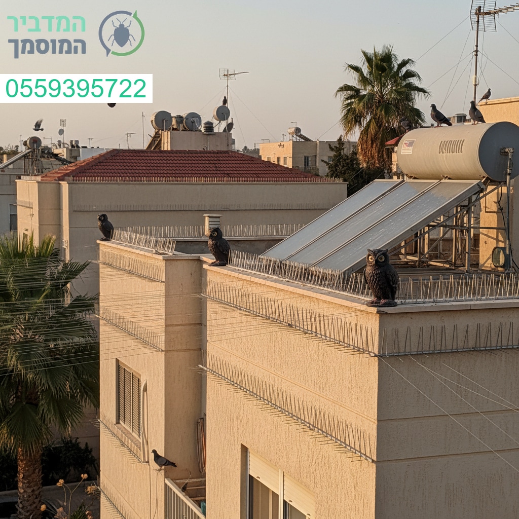 פתרון יעיל ומשולב להרחקת יונים בנתיבות עם התקנה מקצועית ויסודית לשמירה על הסביבה נקייה ובטוחה