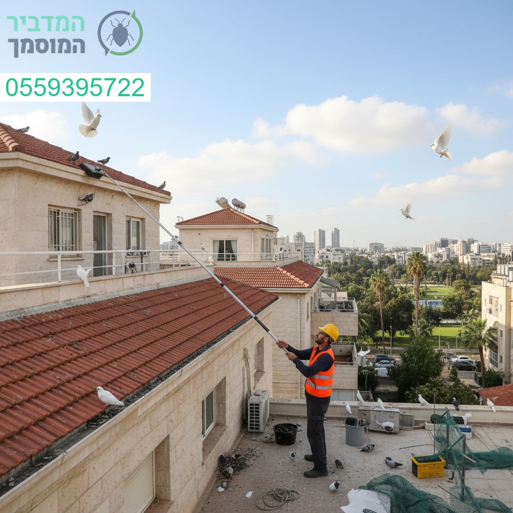 הרחקת יונים מקצועית ברעננה לבניינים בסביבה אורבנית עם פתרונות בטוחים ואפקטיביים לאורך זמן