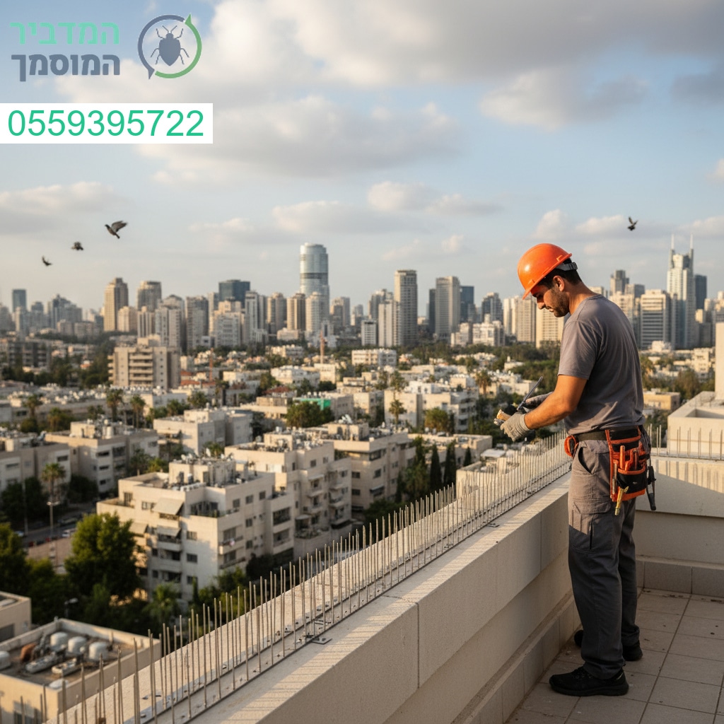 התקנת מערכות מתקדמות להרחקת יונים בגבעתיים עם פתרונות מקצועיים ללא פשרות