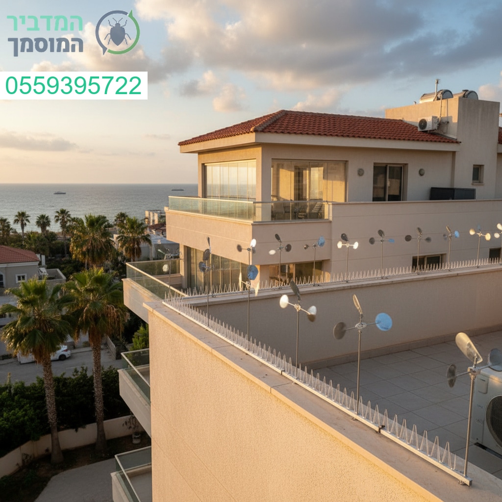 התקנת מערכות מתקדמות להרחקת יונים בהרצליה תוך שמירה על אסתטיקה וביטחון מקסימלי