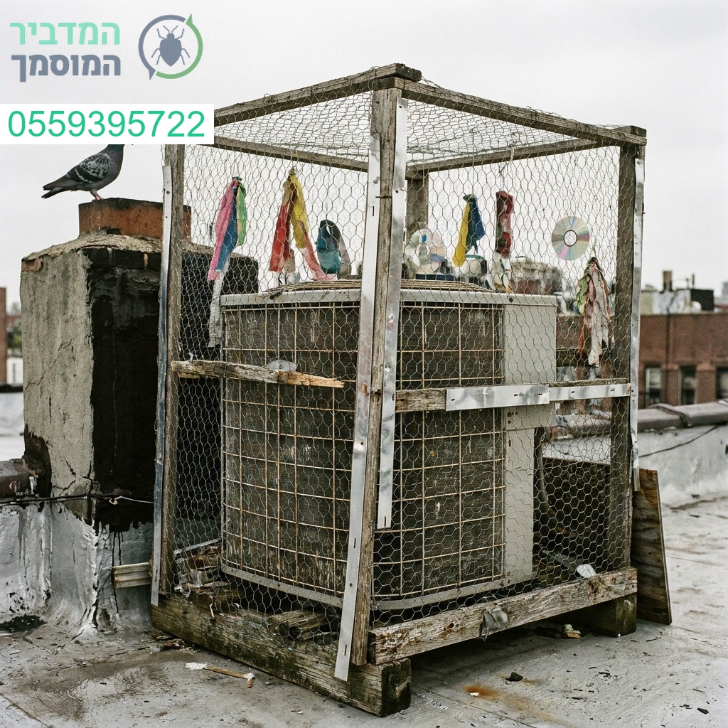 פתרון מקצועי ויעיל להרחקת יונים ושמירה על תקינות המזגן שלכם