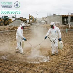 הגנה מקצועית ומוסמכת מפני טרמיטים כבר משלב היסודות להבטחת שקט נפשי וביטחון מלא למבנה שלכם