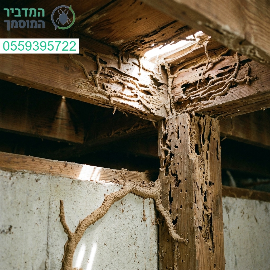 זיהוי ומניעה מקצועית של נזקי טרמיטים קשים לשמירה על יציבות המבנה ובטיחות הבית