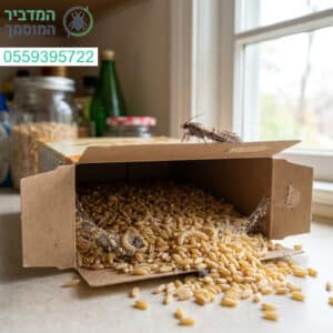 פתרון מקצועי ויעיל לחיסול עש המזון ושמירה על מטבח נקי ובריא