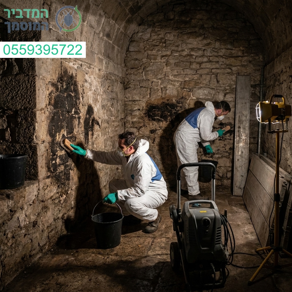 מומחיות בחיטוי וניקוי יסודי של יריקות עטלפים לשיקום וחידוש הקירות בסטנדרט הגבוה ביותר