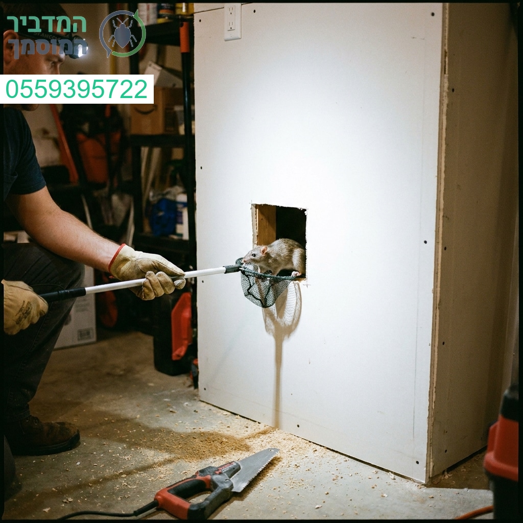 מומחים בפתרון בעיות מזיקים בקירות גבס בדיוק מרבי ובמינימום נזק