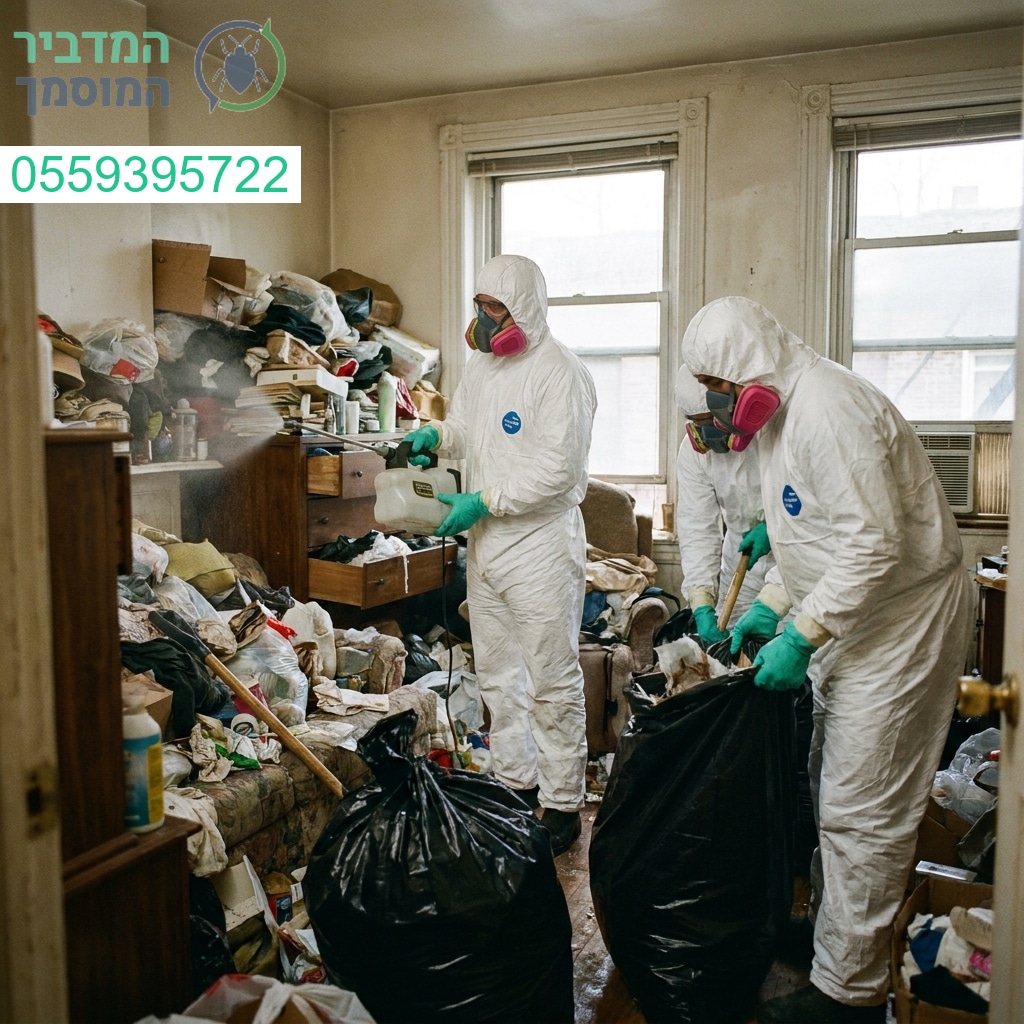 פתרונות מקצועיים ודיסקרטיים לניקוי וחיטוי דירות במצבים מורכבים תוך הקפדה על סטנדרט היגיינה גבוה ושיקום סביבת המגורים
