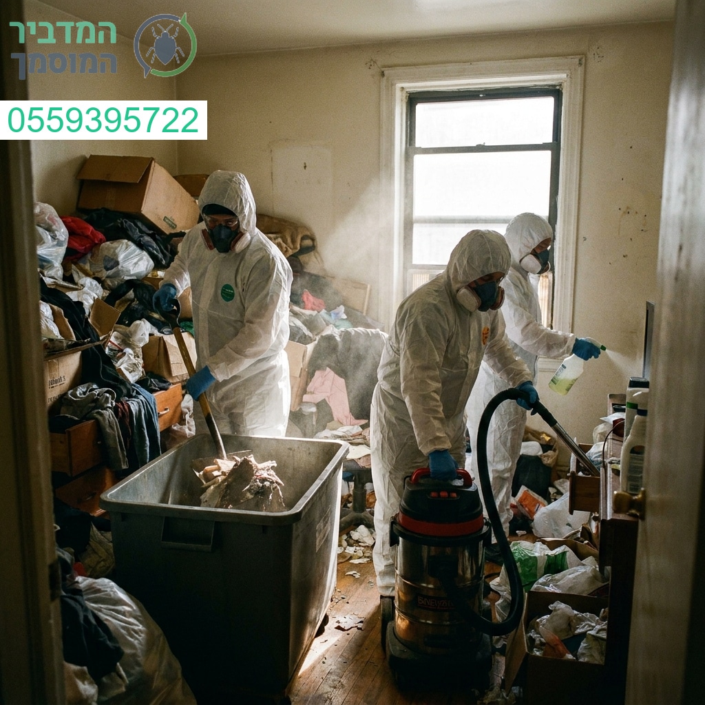 פתרונות ניקוי וחיטוי מקצועיים להחזרת הסדר וההיגיינה למרחב האישי שלכם בסטנדרט הגבוה ביותר