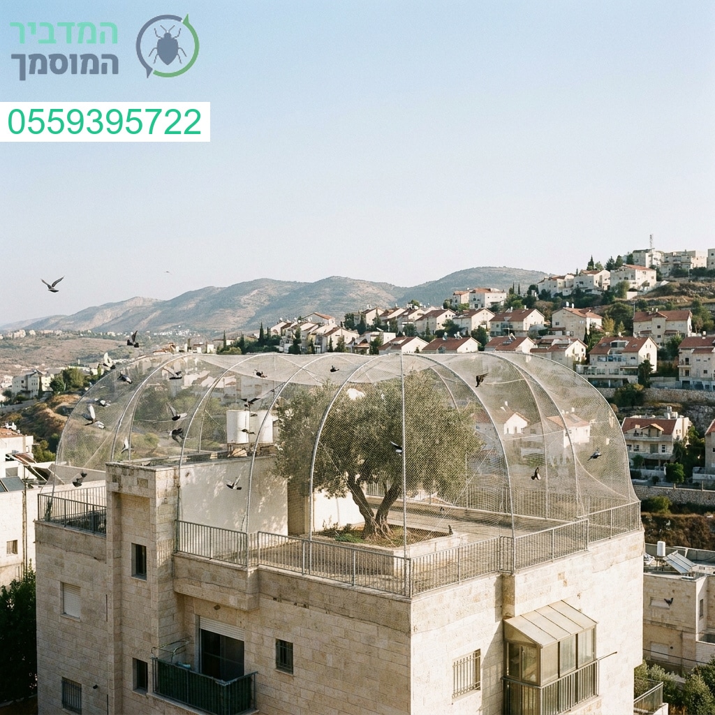 פתרונות מקצועיים להגנה מפני יונים באריאל לשמירה על ניקיון ואיכות חיים בביתכם