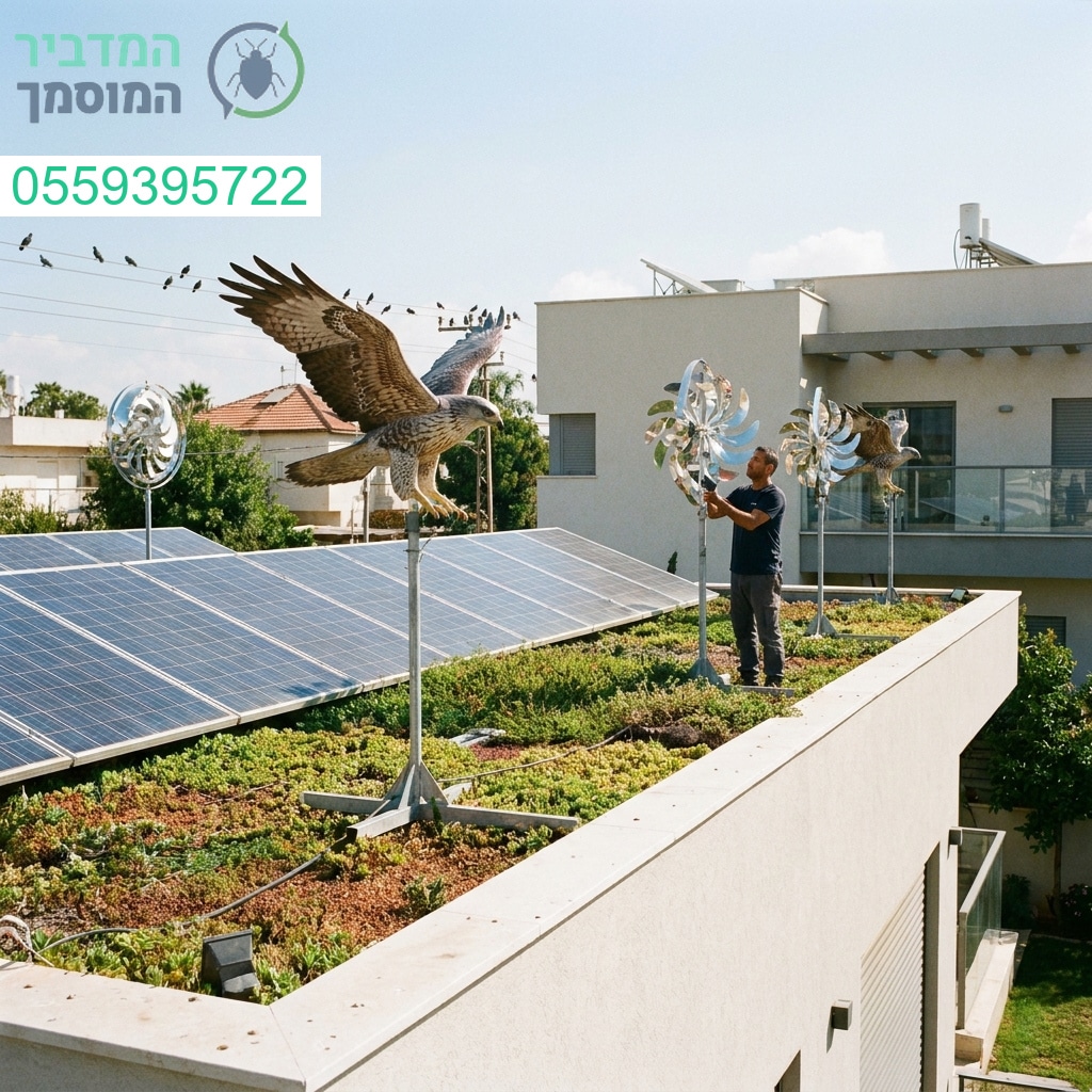 פתרונות טכנולוגיים מתקדמים להרחקת יונים בהוד השרון בסטנדרט מקצועי ואיכותי ללא פשרות