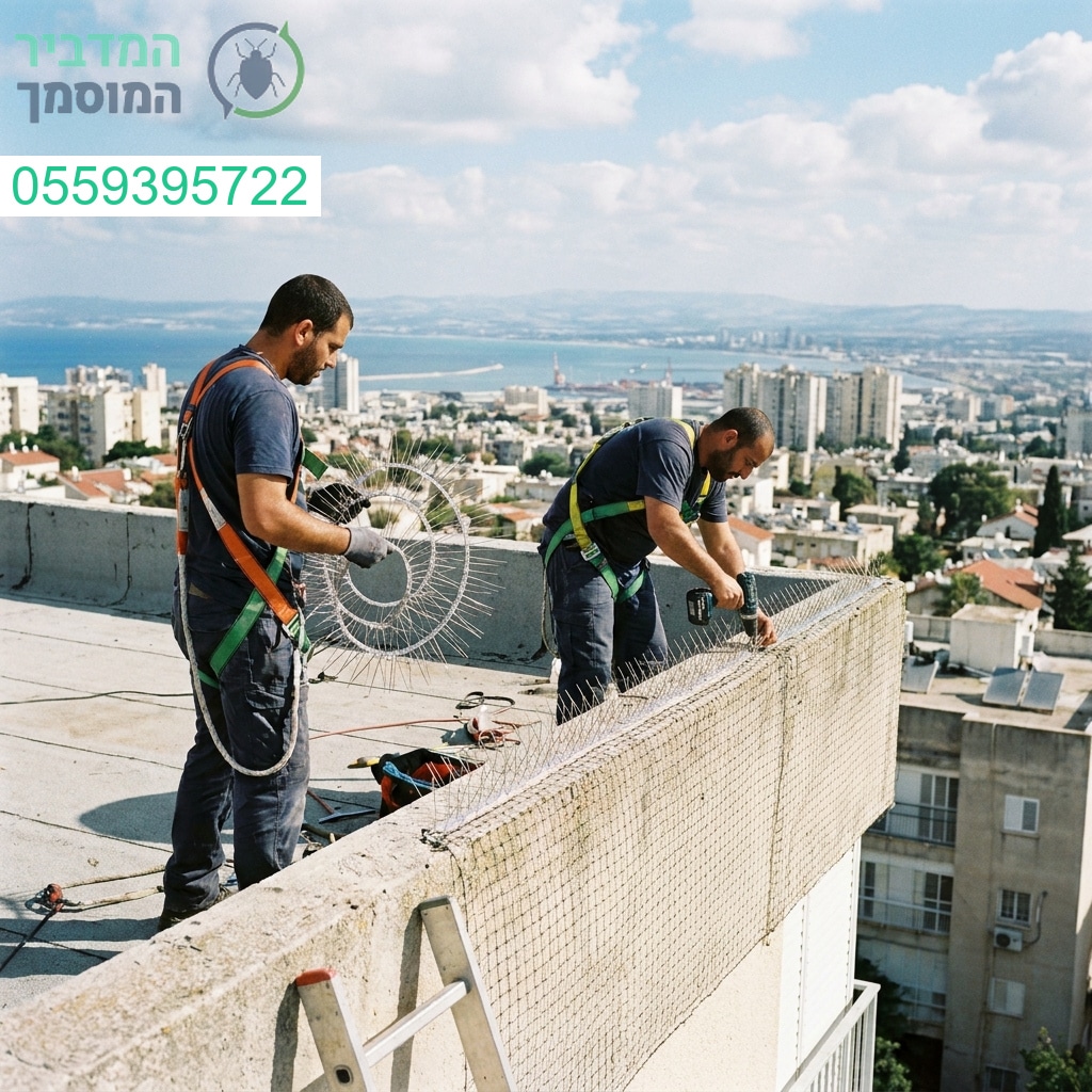 פתרונות מקצועיים להרחקת יונים בקריות באמצעות התקנת רשתות איכותיות לשמירה על סביבה נקייה ואסתטית