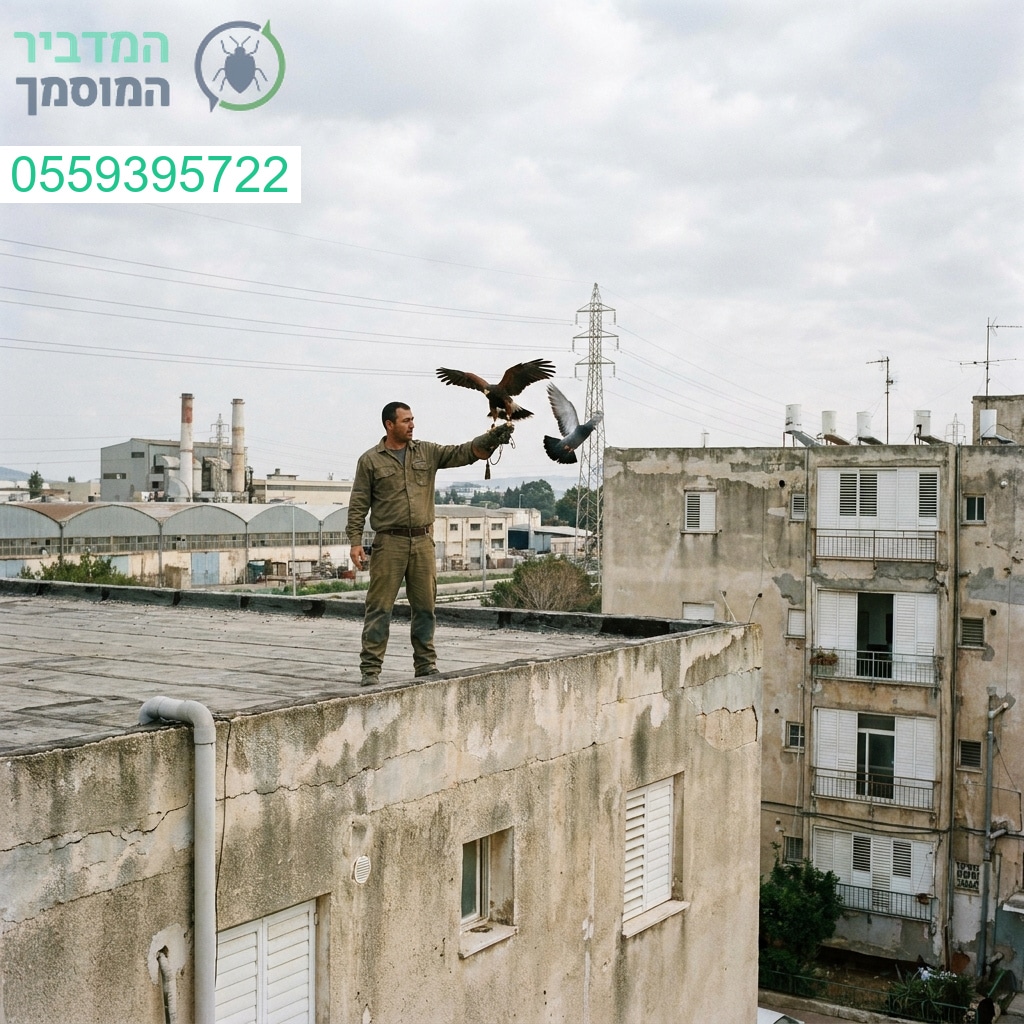 הפתרון המקצועי והאיכותי ביותר להרחקת יונים בקריות לבית נקי ושקט