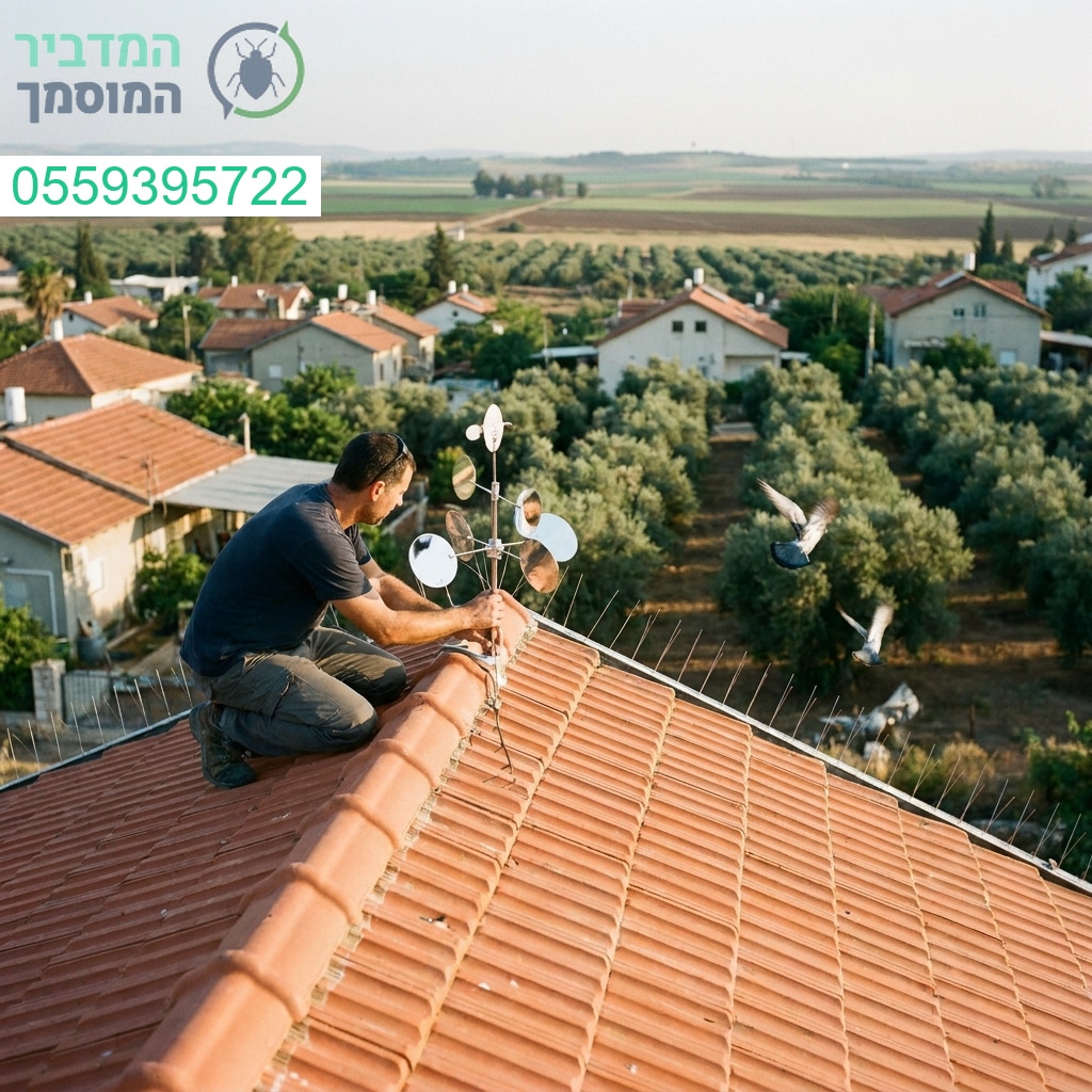פתרונות מקצועיים ומתקדמים להרחקת יונים בכפר יונה לשמירה על ניקיון ושקט בביתכם