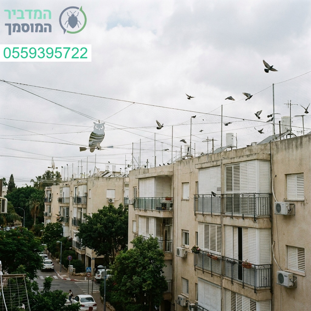 פתרונות מתקדמים להרחקת יונים ברעננה לשירות מקצועי ואיכותי ללא פשרות