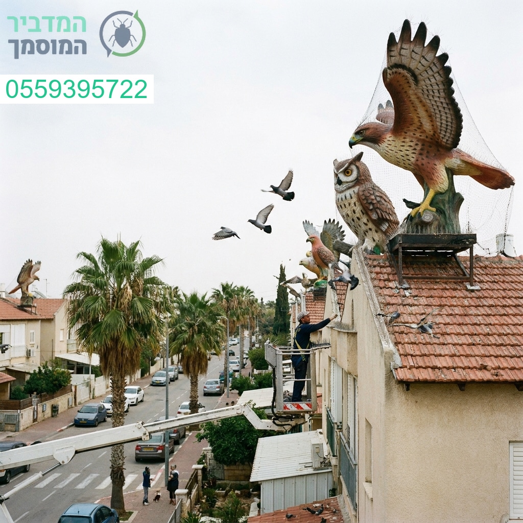 פתרונות מתקדמים ומוכחים להרחקת יונים בשדרות למניעת נזקים ושמירה על ניקיון הבניין שלכם בצורה המקצועית ביותר