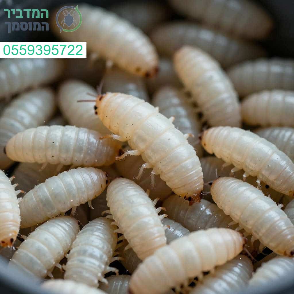 פתרונות מקצועיים ומהירים לזיהוי והדברת תולעים ורימות באשפה להבטחת סביבה נקייה ובריאה