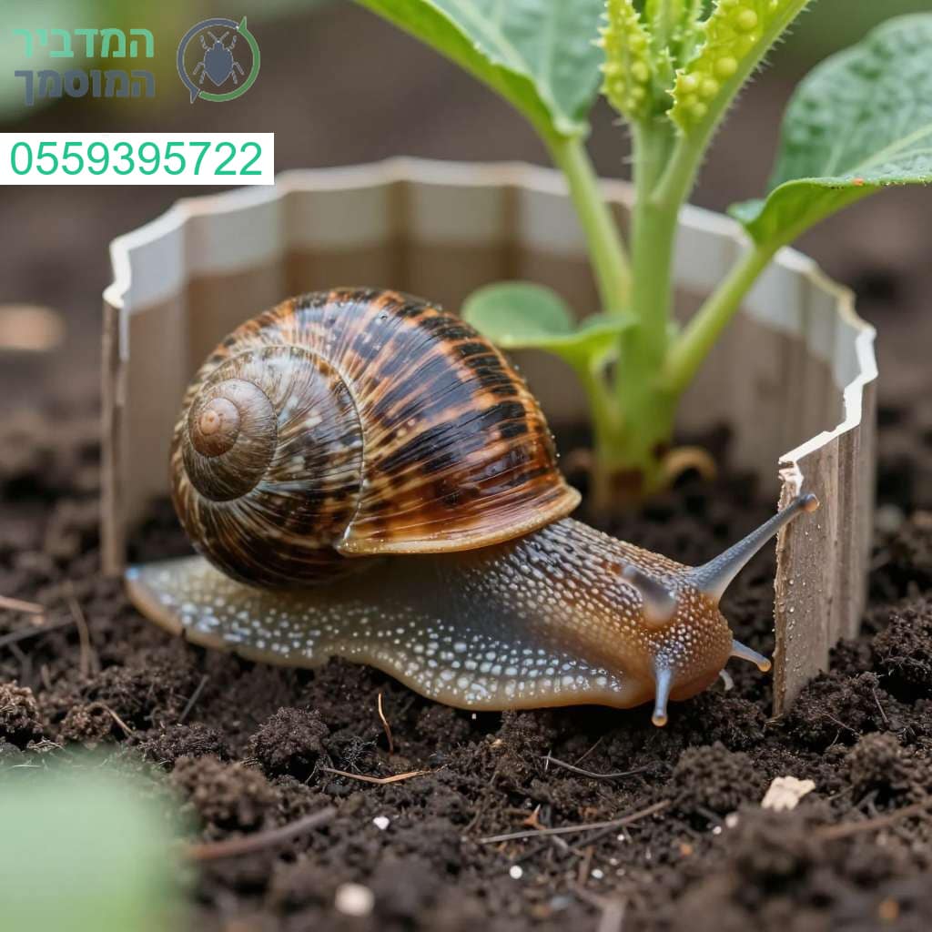 הגנה מקצועית ויעילה מפני שבלולים וחשופיות לשמירה על גינה בריאה וירוקה