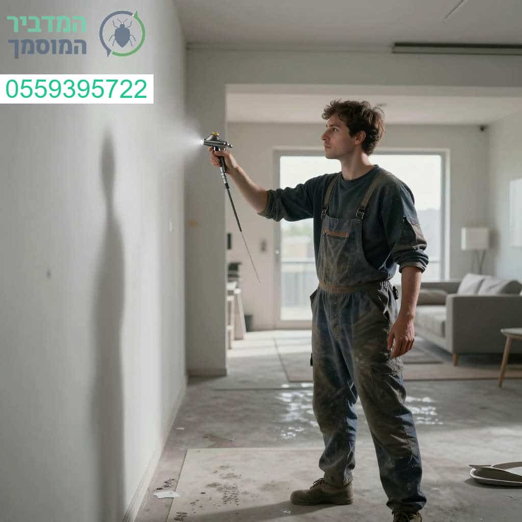 שירות ריסוס מקצועי ואיכותי לדירת 4 חדרים להבטחת בית נקי ובטוח מכל מזיק