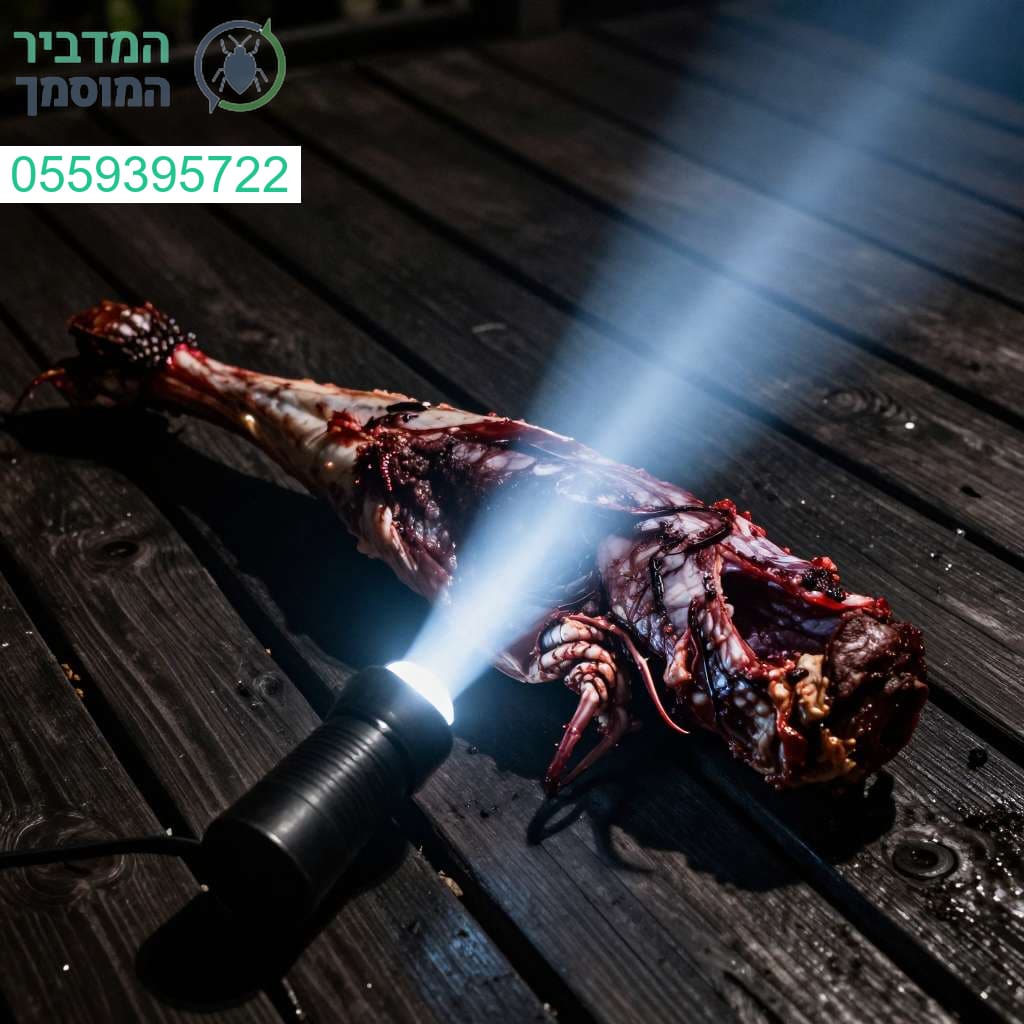 מומחיות בפינוי פגרים וניקיון יסודי מתחת לדק בסטנדרט הגבוה ביותר
